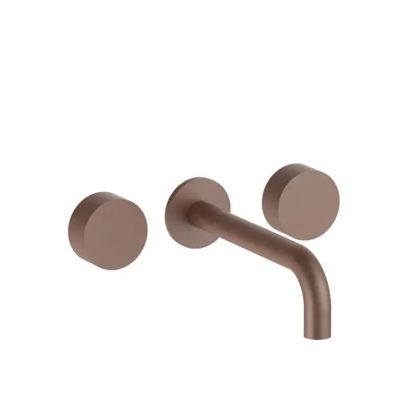 Fantini AF/21 Wall Mount Three Hole Washbasin Mixer by Fantini
