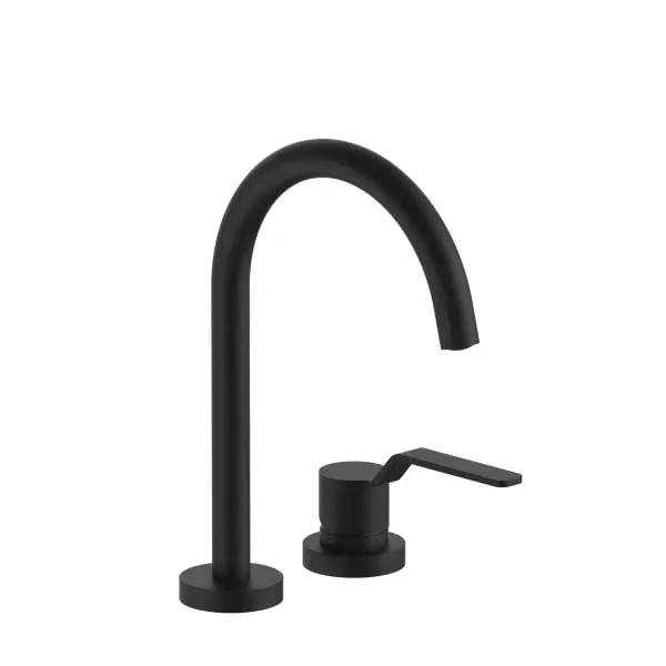 Fantini Al/Garden Two Hole Washbasin Mixer with Single Control by Fantini