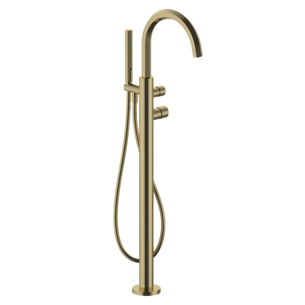 Fantini Venezia By Venini Floor Mount Single Control Tub Filler