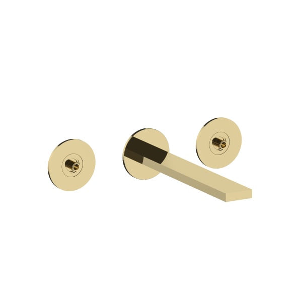 Fantini Venezia Wall Mount Washbasin Mixer - Flat Spout