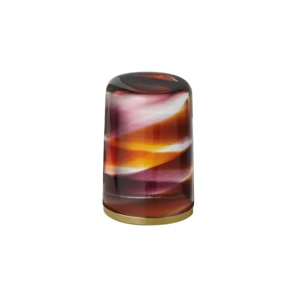 Fantini Venezia By Venini Handle in Murano Glass - Bicolor Amethyst Amber by Fantini