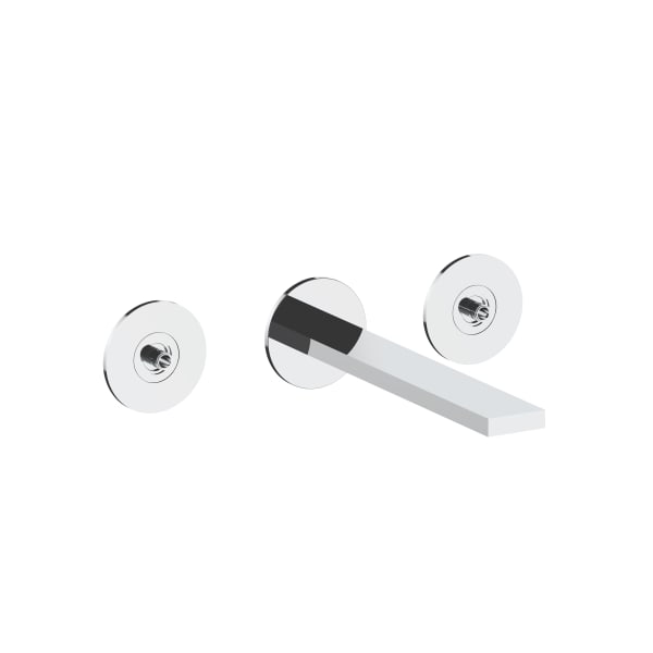 chrome washbasin mixer