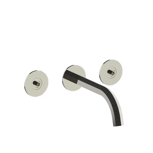 Fantini Venezia By Venini Wall Mount Washbasin Mixer - Hexagonal Spout by Fantini