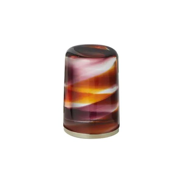 Fantini Venezia By Venini Handle in Murano Glass - Bicolor Amethyst Amber by Fantini