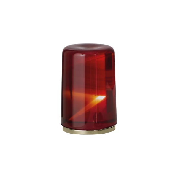 Fantini Venezia By Venini Handle in Murano Glass - Bicolor Red Amber