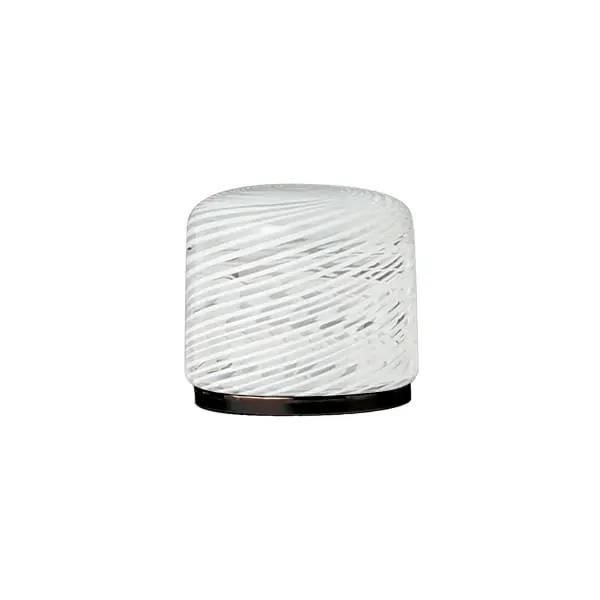 Fantini Venezia By Venini Handle in Murano Glass - White Filigree by Fantini