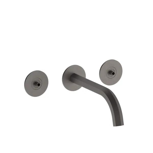Fantini Venezia By Venini Wall Mount Washbasin Mixer - Hexagonal Spout by Fantini