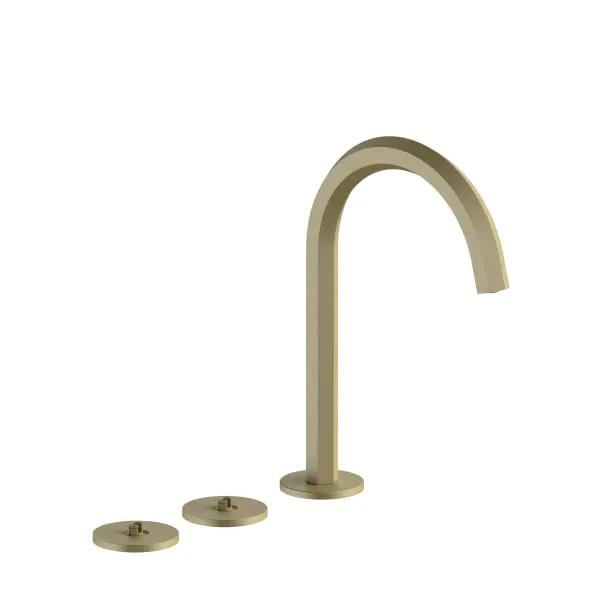 Fantini Venezia Three Hole Washbasin Mixer - Hexagonal Spout by Fantini