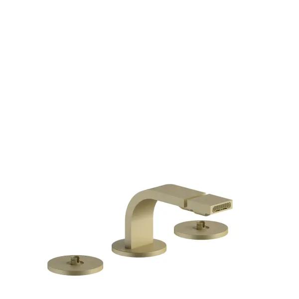 Fantini Venezia By Venini Three Hole Bidet Set. Deck Mount Flat Spout by Fantini