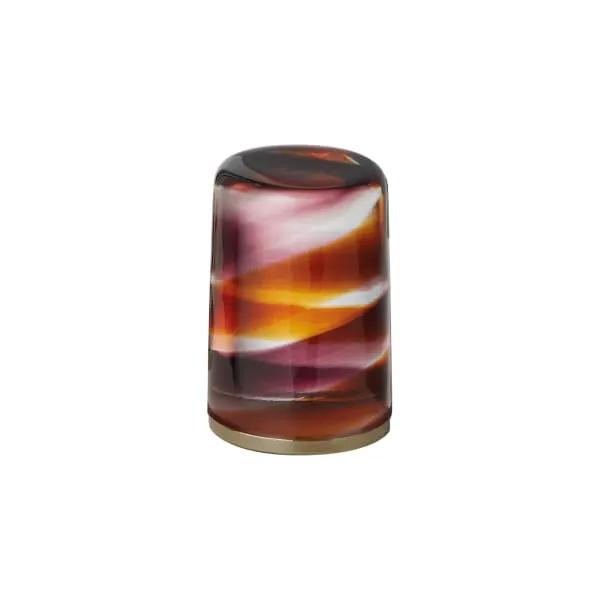 Fantini Venezia By Venini Handle in Murano Glass - Bicolor Amethyst Amber by Fantini