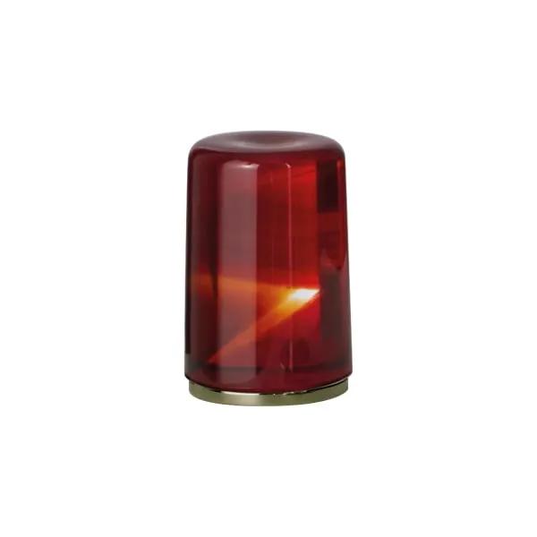 Fantini Venezia By Venini Handle in Murano Glass - Bicolor Red Amber by Fantini