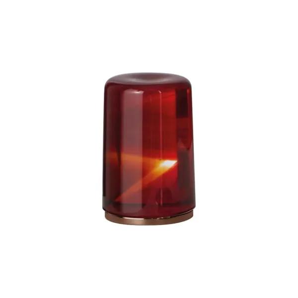 Fantini Venezia By Venini Handle in Murano Glass - Bicolor Red Amber by Fantini