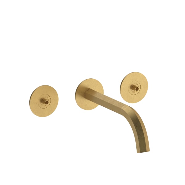 Fantini Venezia Wall Mount Washbasin Mixer - Hexagonal Spout