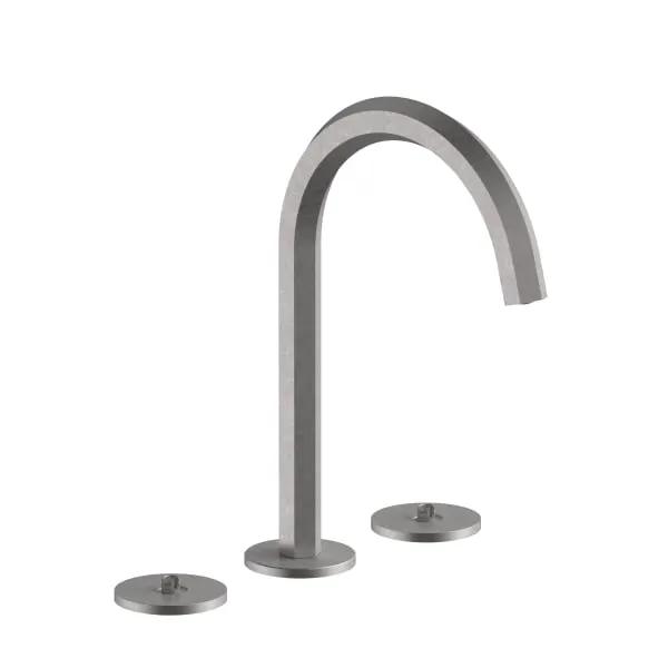 Fantini Venezia Three Hole Washbasin Mixer - Hexagonal Spout by Fantini