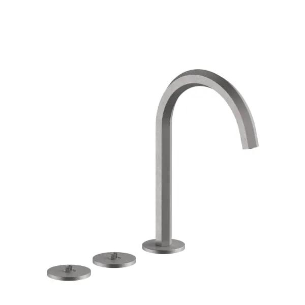 Fantini Venezia Three Hole Washbasin Mixer - Hexagonal Spout by Fantini