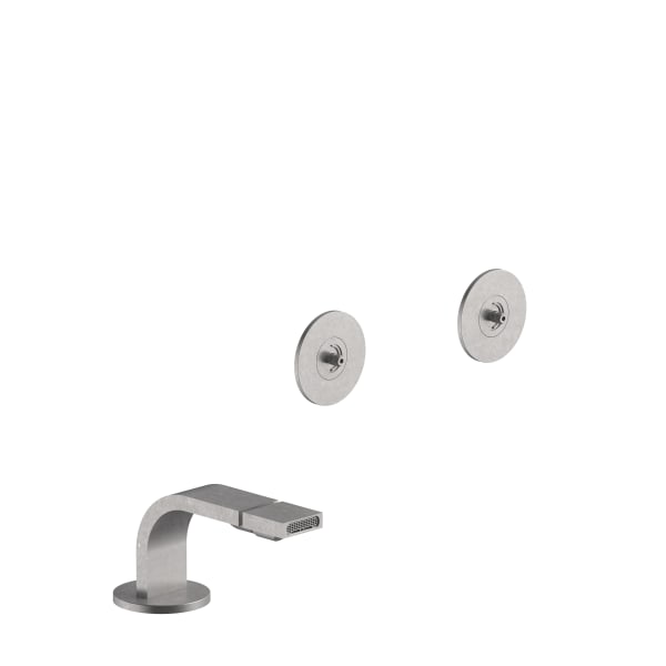 Fantini Venezia Three Hole Bidet Set. Deck Mount Flat Spout