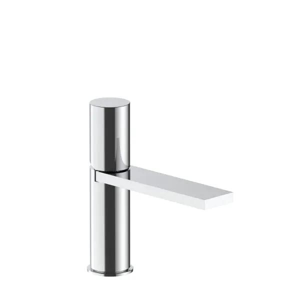 chrome washbasin mixer