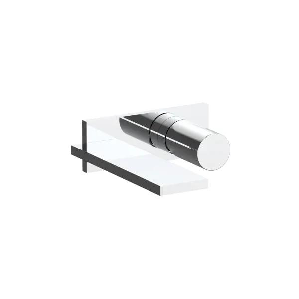 chrome washbasin mixer
