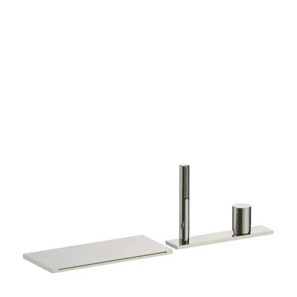 Fantini Milano Deck Mount High Flow Tub Set by Fantini