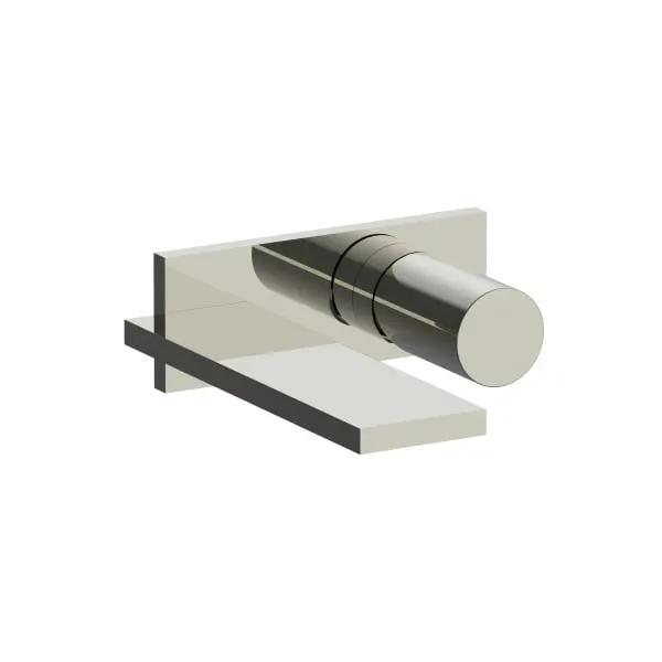 Fantini Milano Wall Mount Single Control Washbasin Mixer with Extended Spout by Fantini