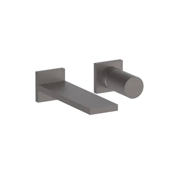 Fantini Milano Wall Mount Single Control Washbasin Mixer with Extended Spout by Fantini