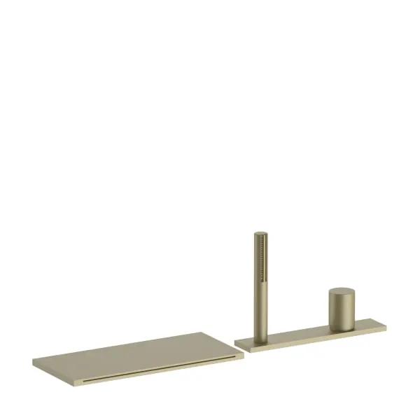 Fantini Milano Deck Mount High Flow Tub Set by Fantini