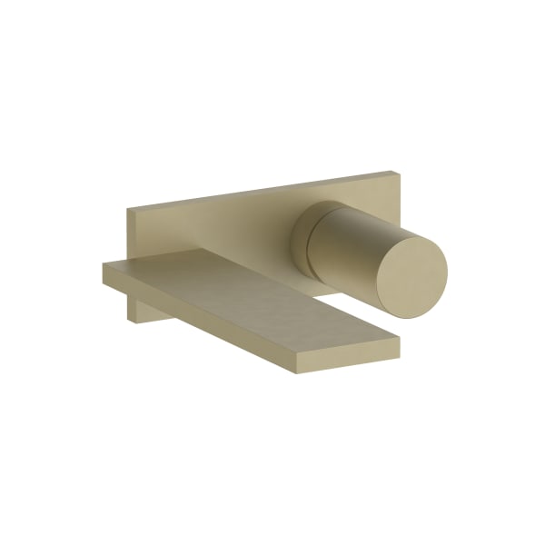 Fantini Milano Wall Mount Single Control Washbasin Mixer with Extended Spout