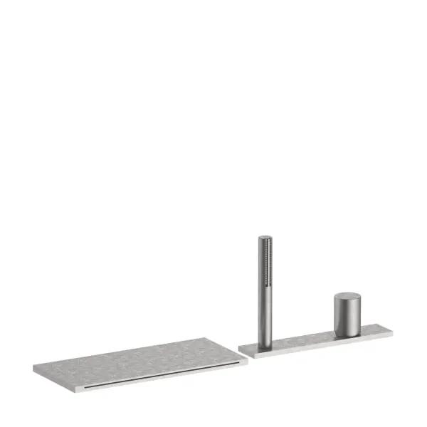 Fantini Milano Deck Mount High Flow Tub Set by Fantini
