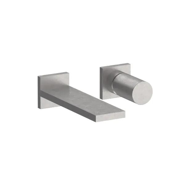 Fantini Milano Wall Mount Single Control Washbasin Mixer with Extended Spout by Fantini