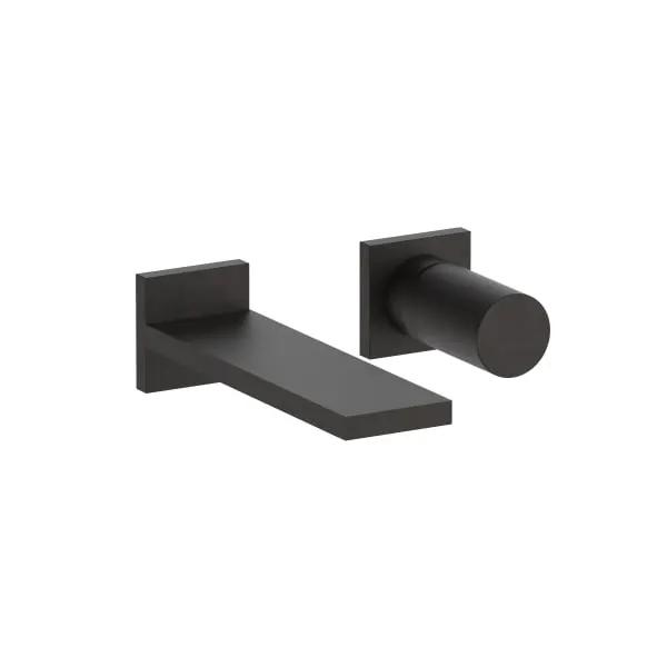 Fantini Milano Wall Mount Single Control Washbasin Mixer with Extended Spout by Fantini