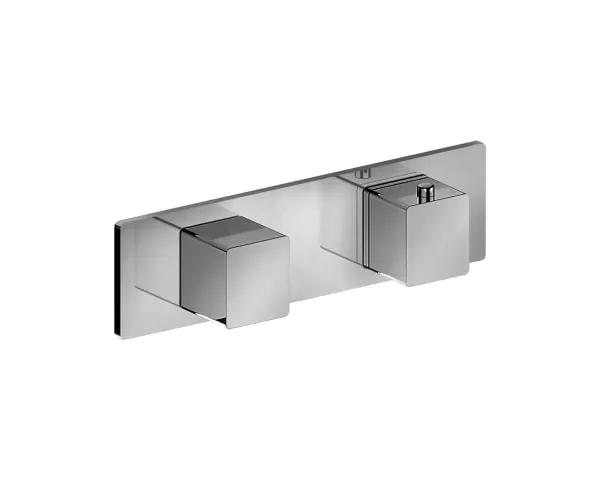 chrome thermostatic mixer