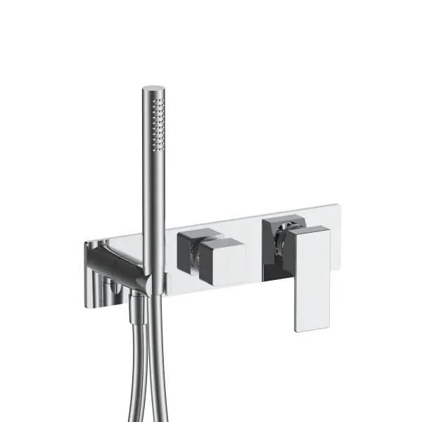 chrome shower