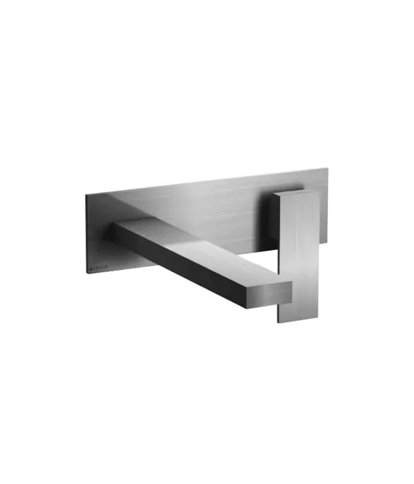 Fantini Mint Wall Mount Single Control Washbasin Mixer with Extended Spout by Fantini