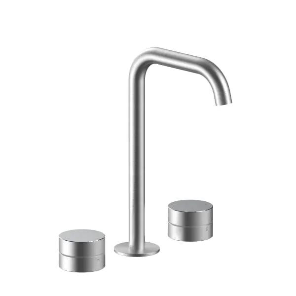 Fantini AC/Eclipse Three Hole Washbasin Mixer by Fantini