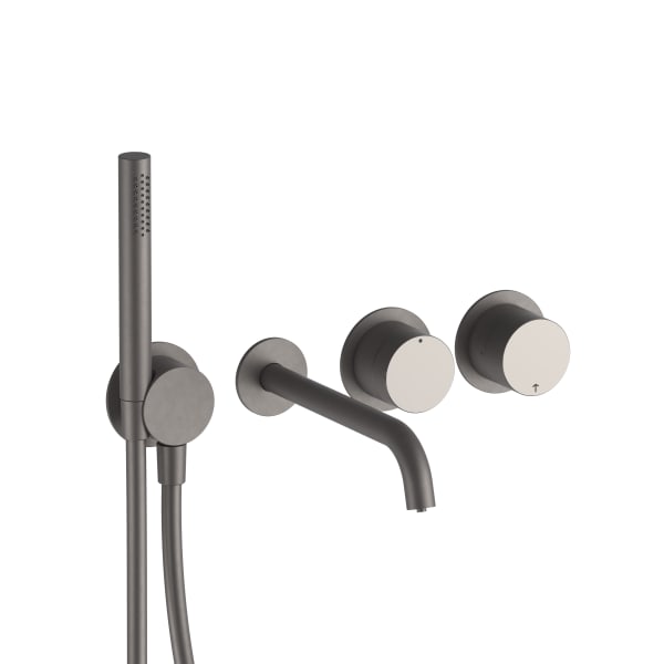 matte gun metal pvd faucet