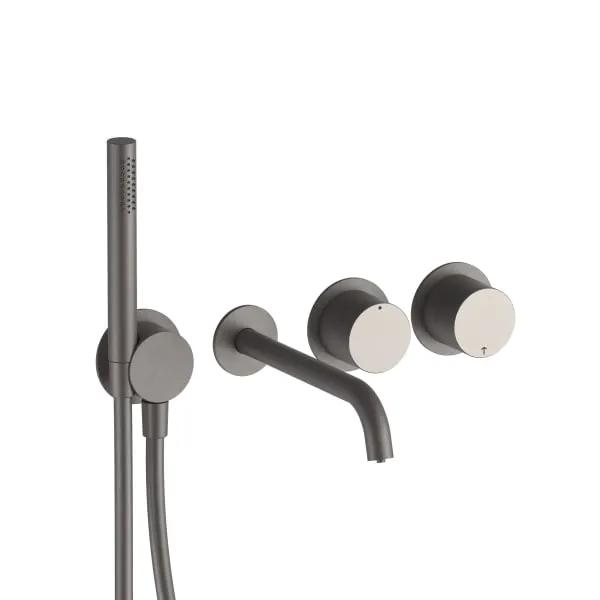 matte gun metal pvd faucet