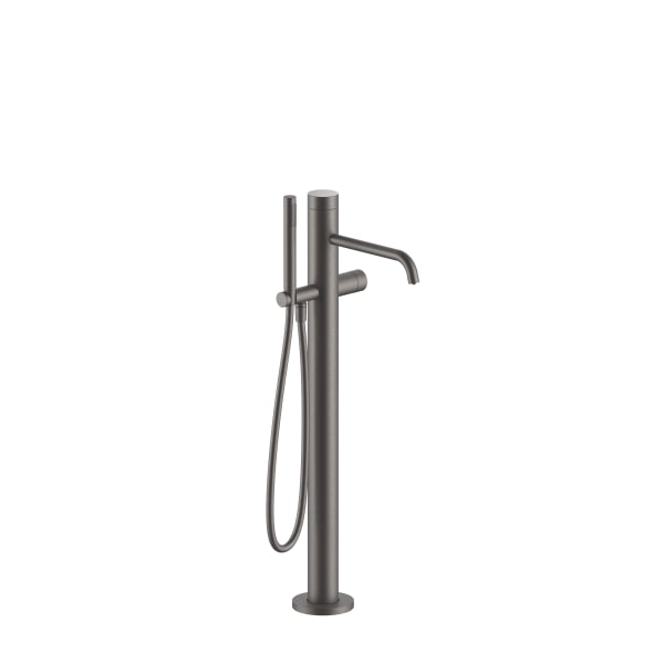 matte gun metal pvd tub filler
