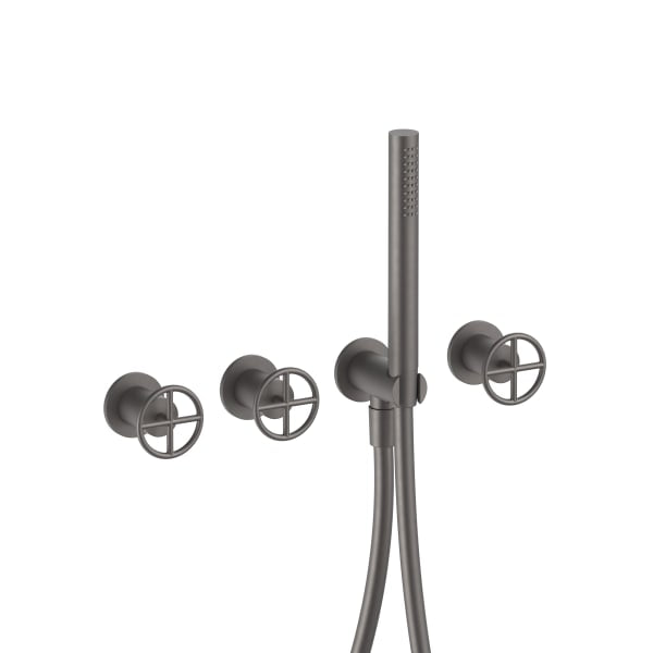 matte gun metal pvd faucet