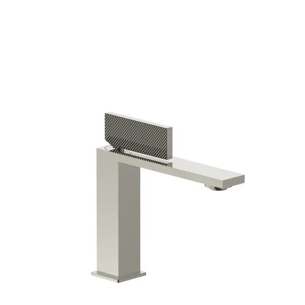 polished nickel pvd washbasin mixer
