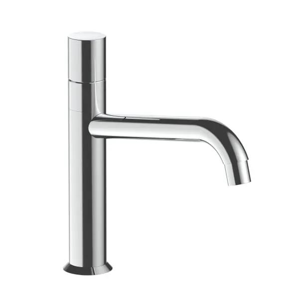 chrome kitchen mixer