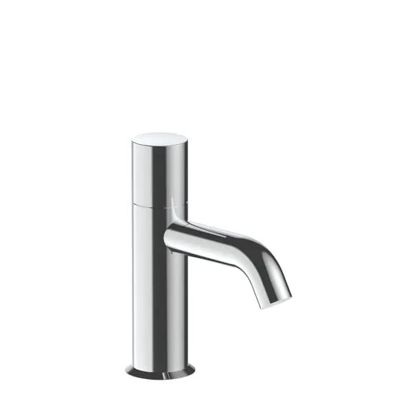 chrome washbasin mixer