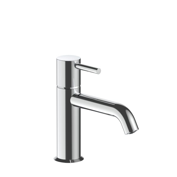 chrome washbasin mixer