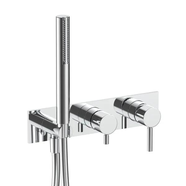chrome shower