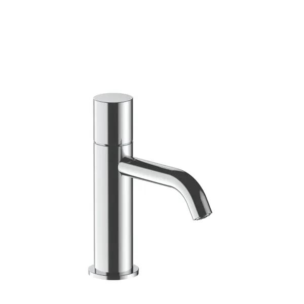 chrome washbasin mixer