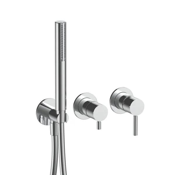 chrome shower
