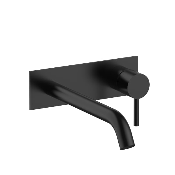 Fantini Nostromo Wall Mount Single Control Washbasin Mixer - Handle with Lever