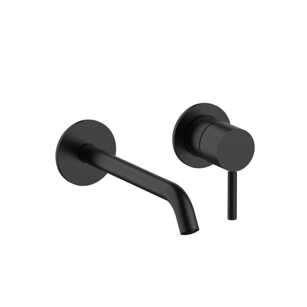 Fantini Nostromo Small Wall Mount Single Control Washbasin Mixer