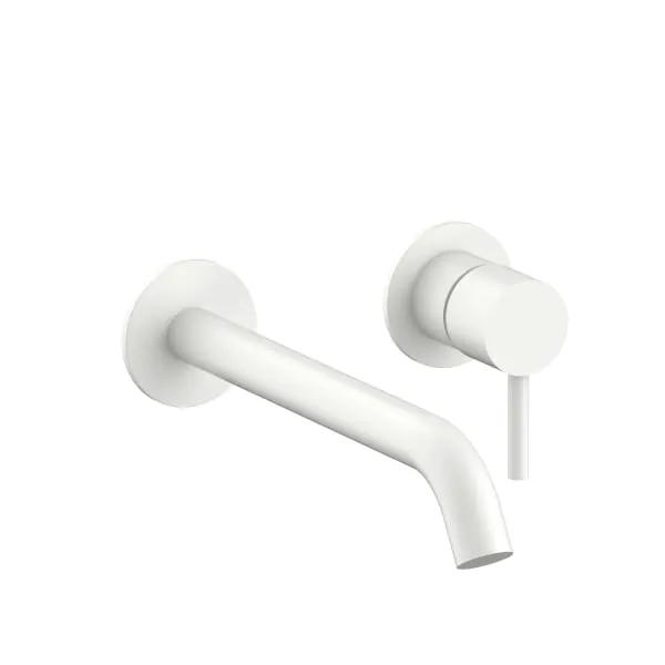 Fantini Nostromo Wall Mount Single Control Washbasin Mixer - Handle with Lever by Fantini