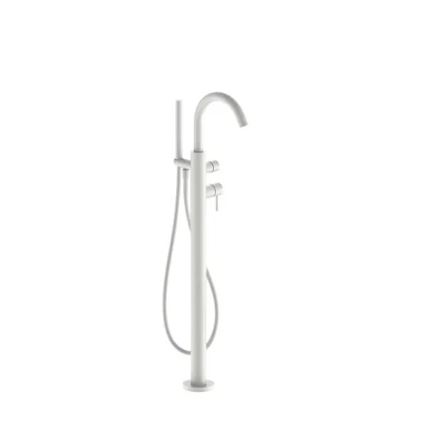 Fantini Nostromo Floor Mount Single Control Tub Filler by Fantini