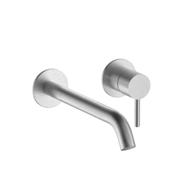 Fantini Nostromo Wall Mount Single Control Washbasin Mixer - Handle with Lever by Fantini